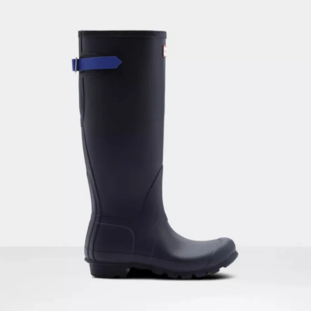 8W - [NEW] Women's Hunter Adjustable Back Waterproof Rain Boots WFT1001RMA‎